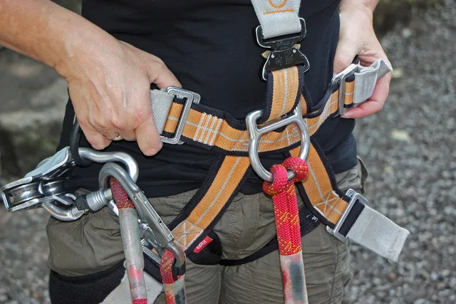 forest climbing park, langenburg, germany, woman, security, belt, climbing harness, seat belt, climbing park, climbing forest, high ropes course, backup, belt, climbing harness, seat belt, seat belt, seat belt, seat belt, seat belt. Tree service market trends worth planning around for 2027